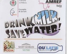 DRINK MILK SAVE WATER